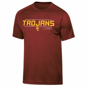 NCAA USC Trojans Men's Poly T-Shirt - 1 of 3