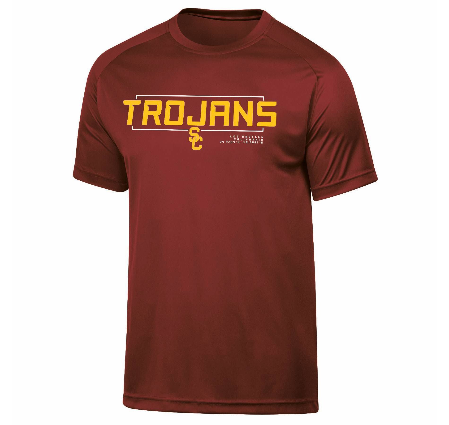 NCAA USC Trojans Men's Poly T-Shirt