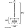 Maxim Lighting Lucent 5 - Light Chandelier in  Heritage - 3 of 3