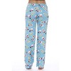 Just Love Womens Christmas Print Knit Jersey Pajama Pants - Winter Cotton PJs - 2 of 2
