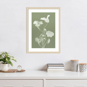 Amanti Art Floral Dance III by Leda Robertson Wood Framed Wall Art Print - 1 of 4