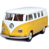 KiNSMART 1962 Volkswagen Classic Bus Yellow 1:32 Scale 5 Inch Die Cast Metal Model Toy Van, Pullback Acation - 4 of 4