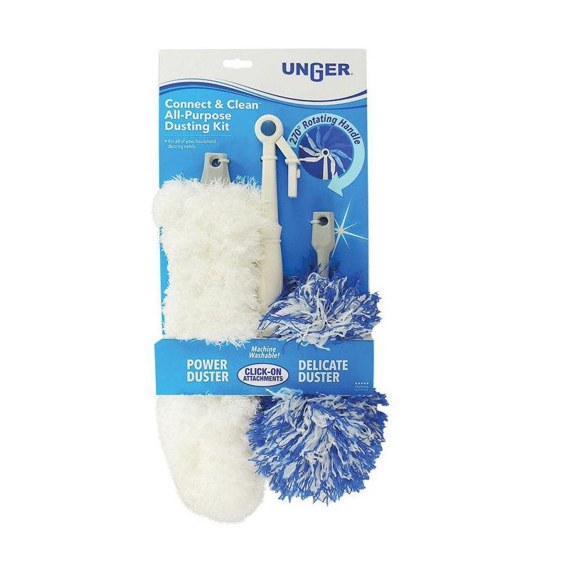 Unger Connect & Clean Microfiber Duster Kit 15 in. L 2 pk, 2 of 5