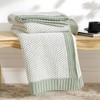 Amelie Home Chenille Honeycomb Knit Throw Blanket, Reversible Cozy Decorative Blanket, Lightweight Soft Warmth with Modern Textured Style - 4 of 4