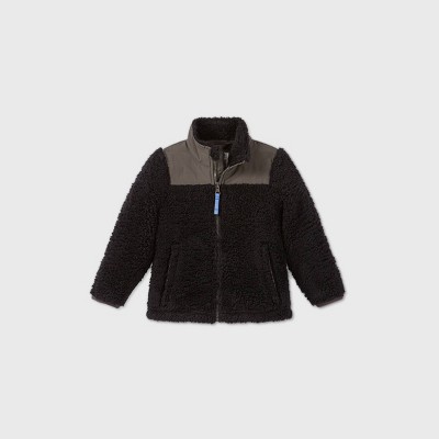 toddler boy fleece jacket with hood