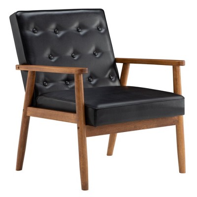 Karl Home Solid Wood Accent Chair