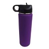 MLS Orlando City SC 22oz Rubberized Touch Water Bottle: Stainless Steel Portable Drinkware - 2 of 3