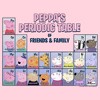 Juniors Womens Peppa Pig Periodic Table of Friends & Family T-Shirt - 2 of 4