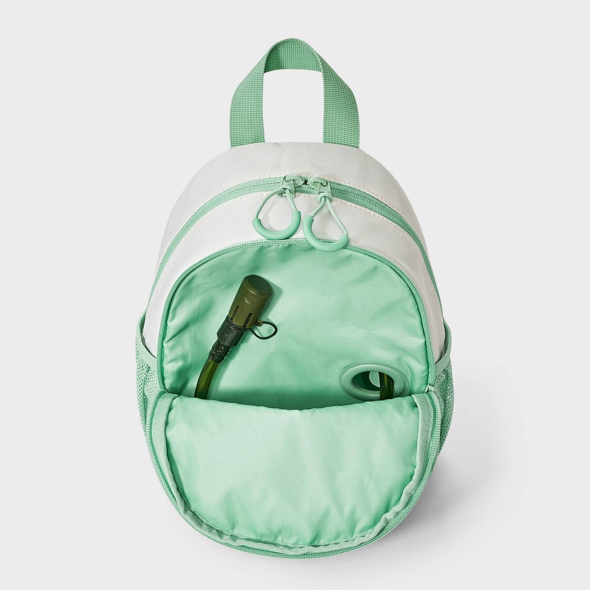 Kids' Adaptive Seated Fit Mini Backpack - Cat & Jack™ Aqua Blue - thumbnail 3