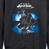 Women's - Avatar: The Last Airbender - Aang Arrows Lightweight French Terry Wide Neck Long Sleeve Shirt - 2 of 4