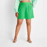 Women's Relaxed Trouser Shorts - Future Collective™ with Alani Noelle