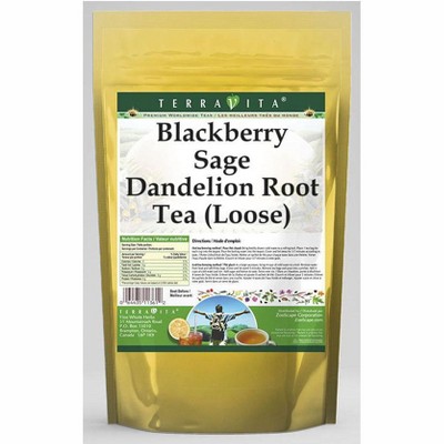 TerraVita Blackberry Sage Dandelion Root Tea (Loose) (4 oz, ZIN: 559640, 2-Pack)