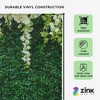 Zink Leaves Photo Backdrop - Wrinkle-Free Photo Studio Backdrop for Parties, Birthdays, and More - 2 of 4