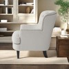 PAGED Upholstered Accent Chair Contemporary Vintage Print Living Room Chair with Plush Cushioning, Accent Chairs for Living Room - 4 of 4