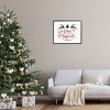 Stupell Industries Merry Christmas with Reindeer, 30" x 24" - 2 of 4
