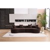 TiramisuBest LY-003 Beige White Deep Seat Compression Sofa 3 Seater with Beige for sofa - 2 of 4