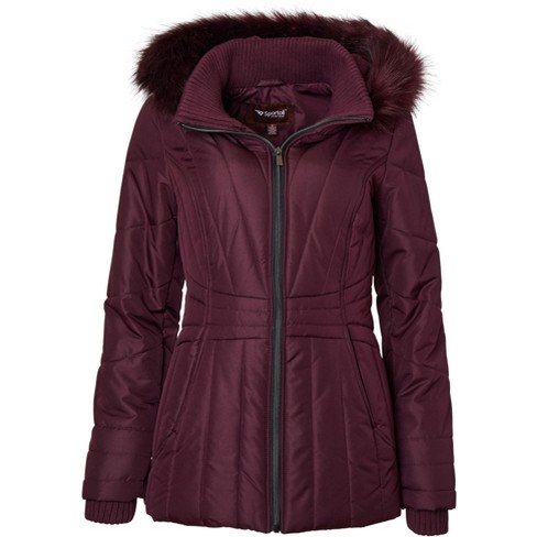 Wine parka outlet coat