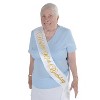 Beistle Gltrd Happy  90th  Birthday Satin Sash, 33" x 4", (2/Pkg) Multicolored - 2 of 3