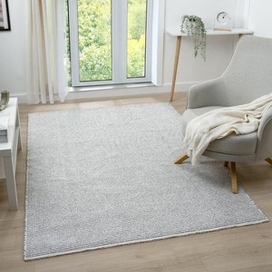 Luxe Weavers Machine Woven Two Tone Fringed Indoor Area Rug - 1 of 4