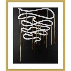 Amanti Art Weeping Ribbon II by Michael Willett Wood Framed Wall Art Print - 1 of 4