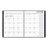 DayMinder Academic Weekly/Monthly Desktop Planner, 11 x 8.5, Charcoal Cover, 12-Month (July to June): 2025 to 2026 - 2 of 4