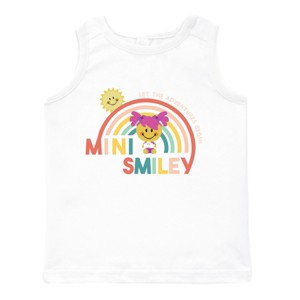 The Juniper Shop Mini Smiley Let The Adventures Begin Aria Toddler Tank - 1 of 4