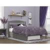 AFI Furnishings Warren Platform Bed F with T Trundle AG - 4 of 4