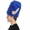 HalloweenCostumes.com One Size Fits Most   Fun Accessories Adult Deluxe Blue Lodge Man Hat, White/Blue - 3 of 4