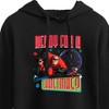Women's - Disney - Ready For A Super Christmas Cropped Graphic Hoodie - 2 of 3