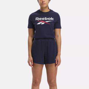 Reebok Reebok Identity Big Stacked Logo T-shirt M Vector Blue : Target