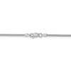 Black Bow Jewelry 1.6mm Sterling Silver Solid Classic Round Snake Chain Necklace - 4 of 4