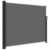 vidaXL Retractable Side Awning Anthracite 63"x118.1" - 2 of 4