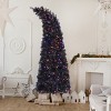 GlasFlength Artificial Trees Premium Wizard Hat Shaped Christmas Tree Fashion Cute Design for Holiday Decoration, Black, 10.5"*10.5"*41.5" - 4 of 4
