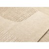 Rug Branch Art Distressed, Geometric, Tonal/Solid Beige Indoor Area Rug - 3 of 4