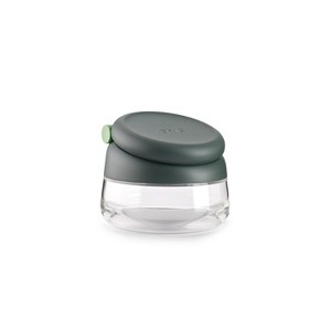 Lekue Salt Cellar, Glass and ABS, 16.9 oz, Black - 1 of 4