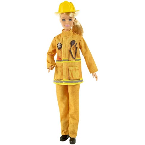 barbie Careers Firefighter Doll Playset : Target