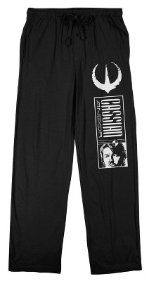 Star Wars: Andor Cassian Men's Black Sleep Pajama Pants