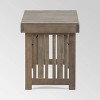 Kyoto Acacia Wood Folding Side Table: Compact, Water-Resistant Patio Furniture - Christopher Knight Home - 3 of 4