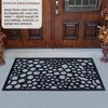 Gardenised Heavy Duty Coco Coir Doormat with Non Slip PVC Baking Embossed Welcome Design Coconut Fiber Floor Mat 18x30" - 2 of 4