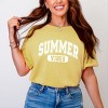 Simply Sage Market Varsity Summer Vibes Garment Dyed Tee - 3 of 4