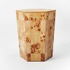 Ogden Burled Wood Accent Table - Threshold™ designed with Studio McGee - 3 of 4
