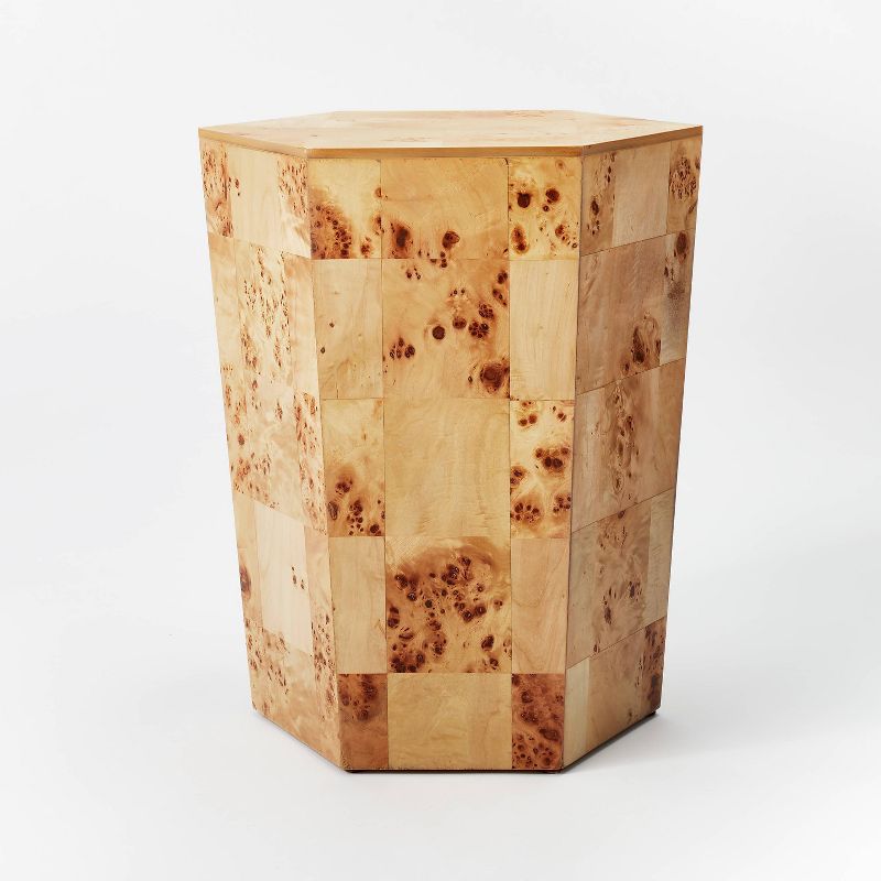 Ogden Burled Wood Accent Table - Threshold™ designed with Studio McGee, 4 of 15
