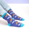 Pavilion Gift Company - Not Meow-tivated - M/L Unisex Cotton Blend Sock - Socks - 4 of 4