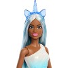 Barbie Unicorn Doll with Blue Fantasy Hair, Ombre Outfit & Themed Accessories - 2 of 4