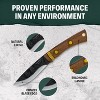 Condor Tool & Knife Plan A Knife - 1075 High-Carbon Steel Blade with Full-Tang Construction - Micarta Handle - Ideal for Bushcraft, Camping & Survival - 4 of 4