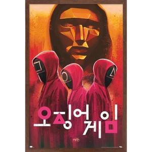 Trends International Netflix Squid Game - Evil Group Framed Wall Poster Prints - 1 of 4