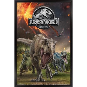 Trends International Jurassic World: Fallen Kingdom - Group Framed Wall Poster Prints - 1 of 4