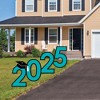 Big Dot of Happiness Teal 2025 Graduation Party Yard Signs - Outdoor Lawn Decorations - 2025 - 2 of 4