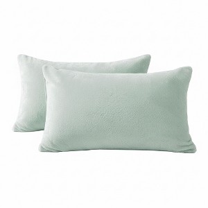 LISM Faux Fur Pillow Cases Set of 2 - 1 of 4