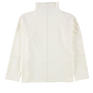 Alfani Womens Mock-Neck Split-Hem Pullover Blouse - 1 of 2